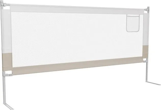 Detská ochrana postele, 200 cm, výškovo nastaviteľná