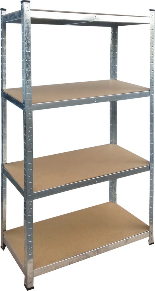 CH 4- policový kovový úložný regál Tosca II. 180 x 90 x 40 cm