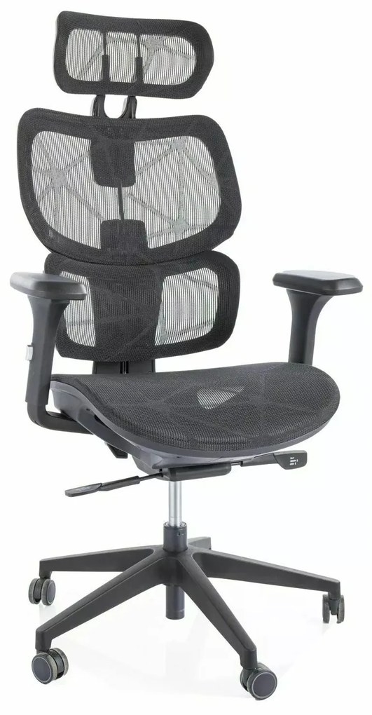 Kancelářská židle Ergos černá
