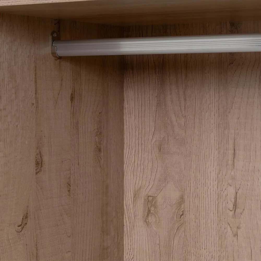 Otvorená modulárna skriňa v dekore duba v prírodnej farbe 80x180x45 cm Modular – Casa Selección