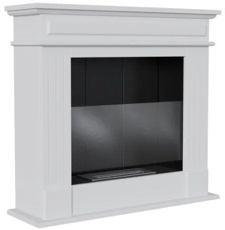 Stojaci biokrb so sklom biely November s vlastnou montážou