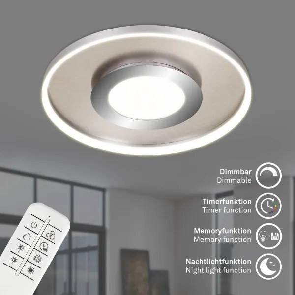 Briloner 3640-012 - LED Stmievateľné stropné svietidlo LED/25W/230V 2700-6500K+ DO
