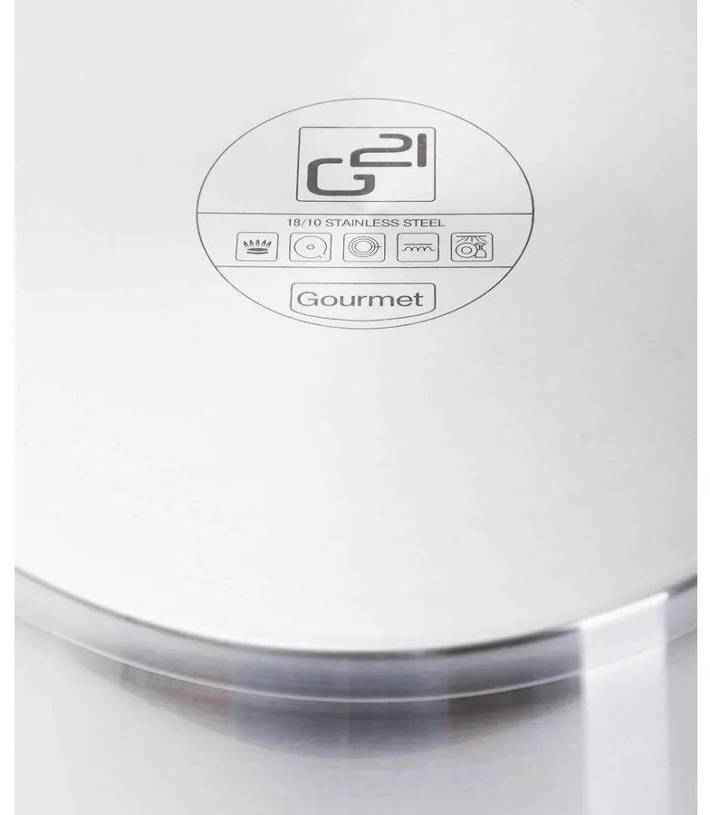 Sada riadu G21 Gourmet Miracle s hrncom navyše, 11 dielov, nerez/greblón 6352112
