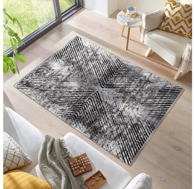 Ayyildiz Kusový koberec ELITE 8801, Sivá Rozmer koberca: 80 x 150 cm