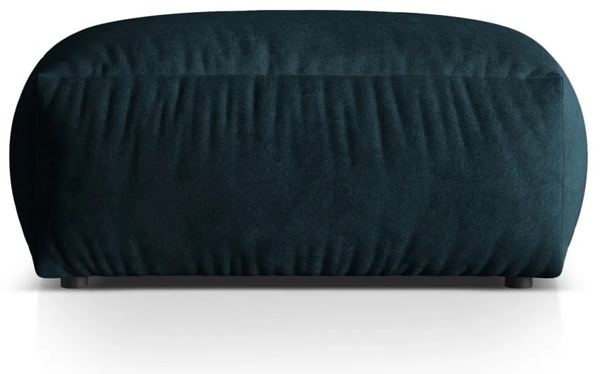 Tmavomodrá zamatová modulárna podnožka Martina – Micadoni