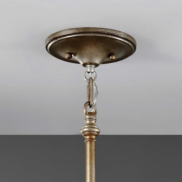 Feiss FE-LUCIA-P-C - Luster na tyči LUCIA 1xE27/60W/230V