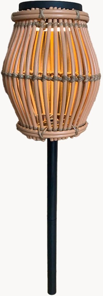 Solárna stĺpová LED lampa Silvina