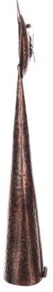 Kovová dekorácia mačka 61 cm