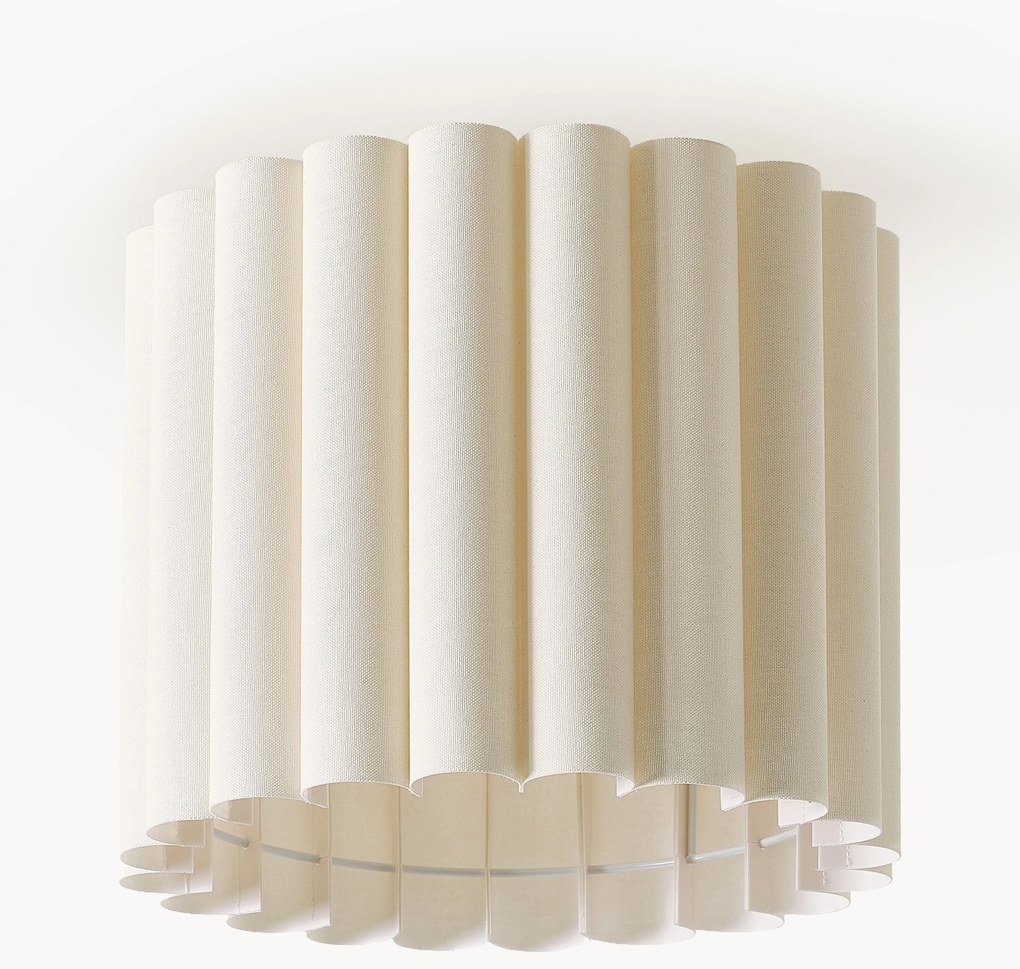 Stropné svietidlo z ľanu Lucina