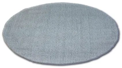 Koberec Micro fiber soft shaggy strieborný