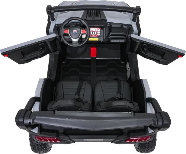 Elektrické autíčko Buggy Gravity 4x4 sivé