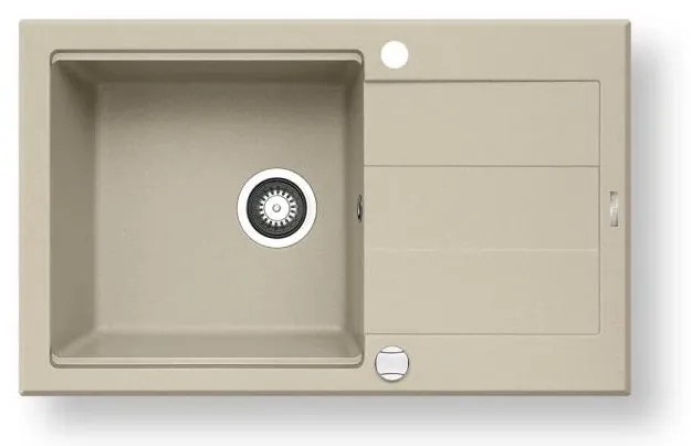Pyramis 70083601 - Kuchynský drez SPARTA PLUS LUX 78x48 cm granit/béžová
