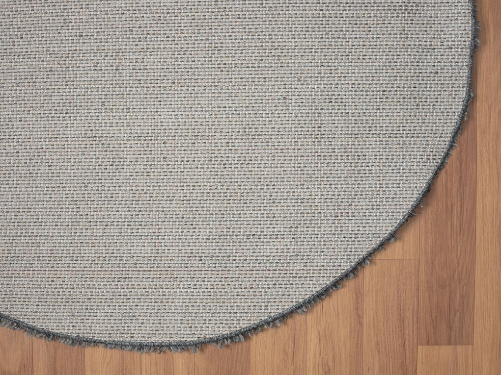 Kusový koberec My Shaggy grau kruh, 150x150 (priemer) kruh, šedá, chodba / predsieň, My Flair