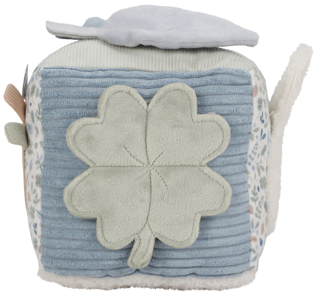 Kocka textilna králiček Miffy Lucky Leaves