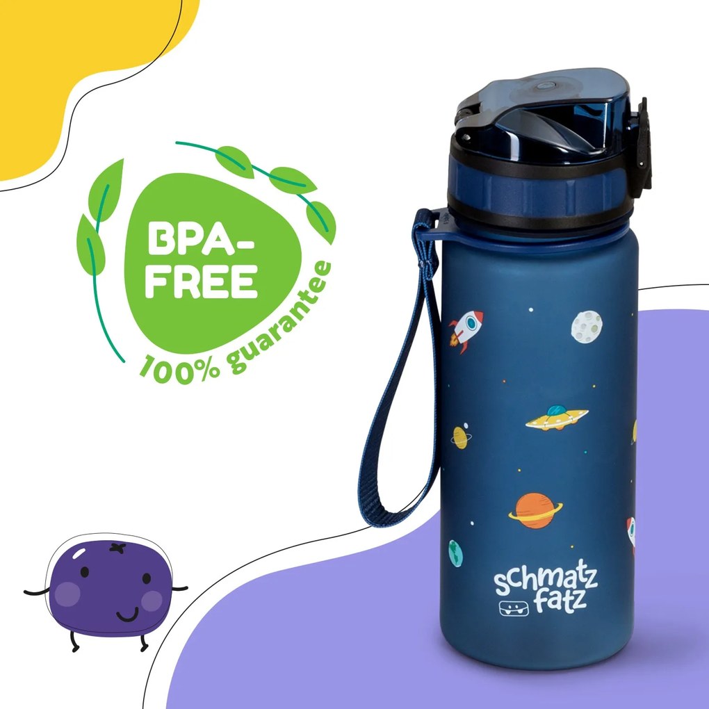 Klarstein Wakaba, fľaša na pitie, 400 ml, Tritan, BPA-free