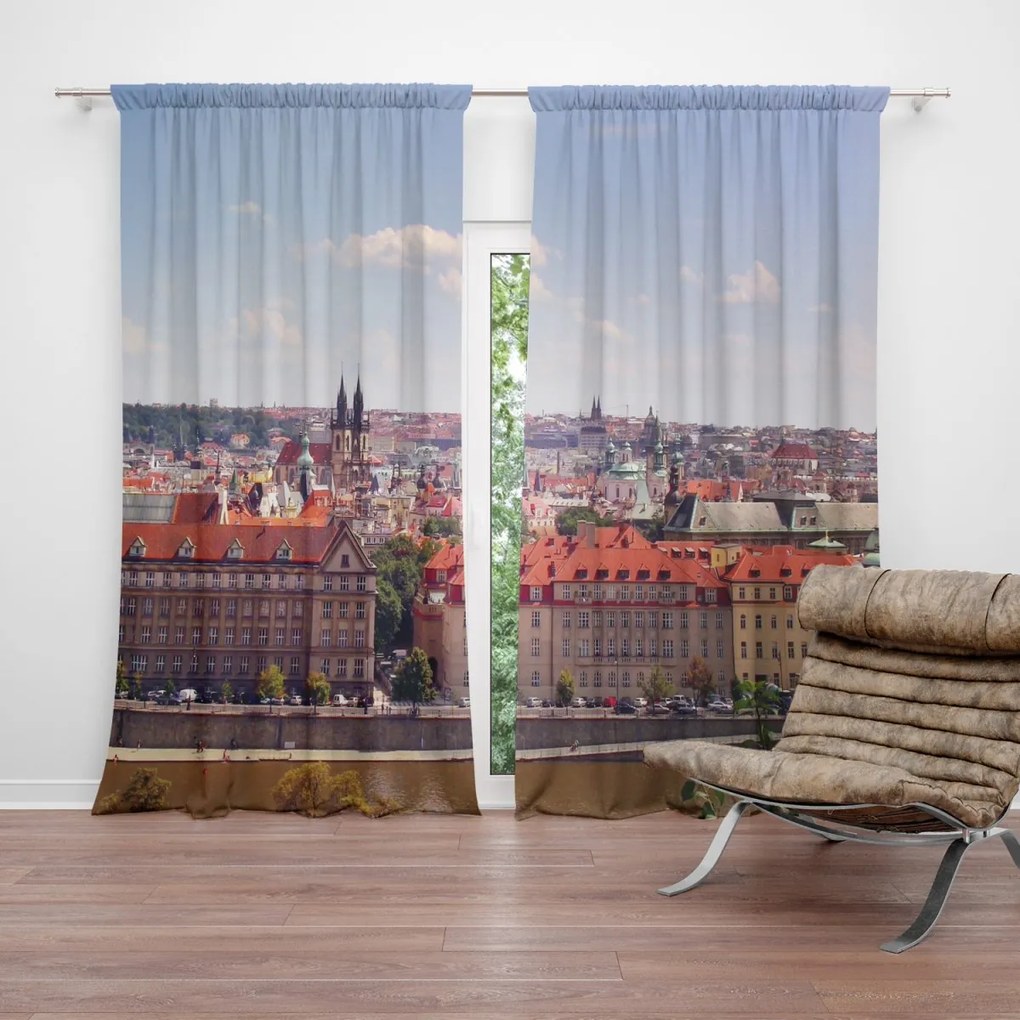 Sablio Záves Praha: 2 ks 140x250 cm