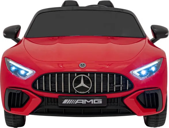 Elektrické autíčko Mercedes Benz AMG SL63 červené