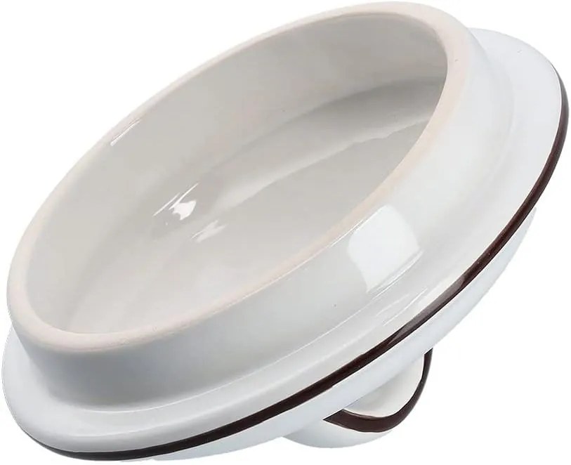 Súprava 7 keramických dóz na cesnak, cibuľu a zemiaky + súprava na olej, ocot, korenie a soľ, biela CERAMIC