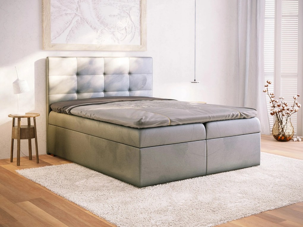 PROXIMA.store - Kontinentálna posteľ CORSE - farba na mieru - 120/140/160/180 Veľkosť postele: Pre matrac 140 x 200 cm