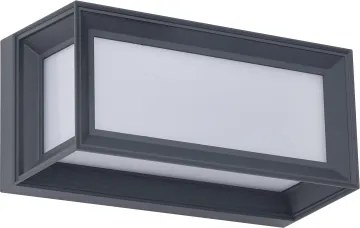 Brilagi - Vonkajšie nástenné LED svietidlo s pohybovým senzorom PARKER LED/12W/230V antracit IP44