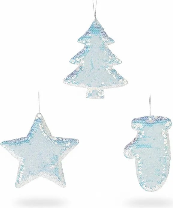 Set trblietavých ozdôb – disco 10 cm
