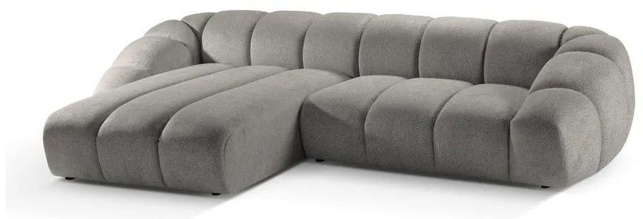 Svetlosivá rohová pohovka (ľavý roh) Diana – Micadoni