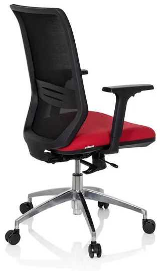 hjh OFFICE Kancelárska stolička PROFONDO (čierna/červená)  (100337180)