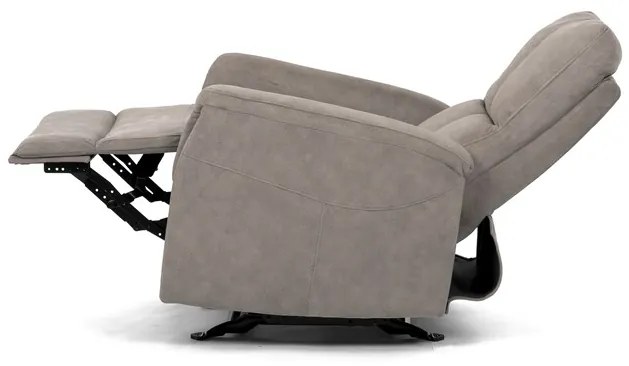 Autronic BONTEC Polohovacie kreslo, béžová, látka, TV-S8449 CRM2 Farba: Šedá