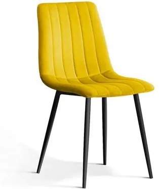 OVN stolička TUX žltá/čierna