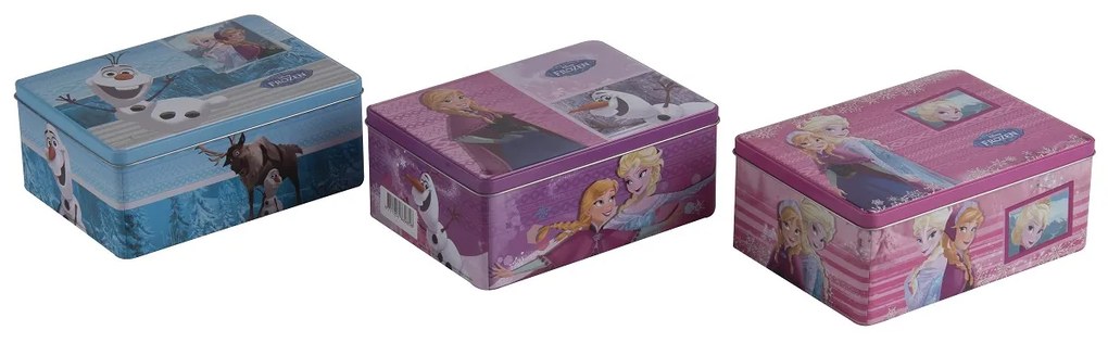 Disney Plechová dóza Frozen 22,5x17x9cm