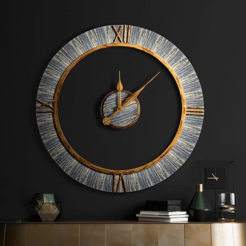 HODINY 25 60X5X60 CM SIVÉ