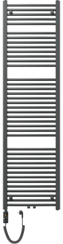 Mexen Ares, elektrické vykurovacie teleso 1800x500 mm + vykurovacia tyč 900 W, antracitová, W102-1800-500-2900-66