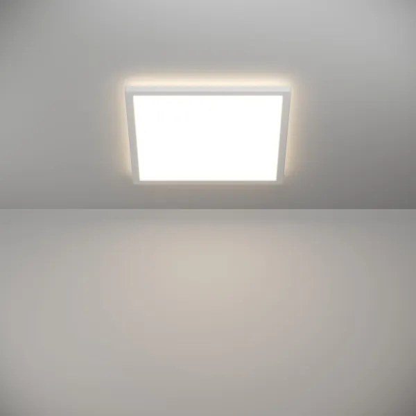 Eglo 901451-LED Kúpeľňové stropné svietidlo ROVITO 17,6W/230V 39x39 cm IP44 biela