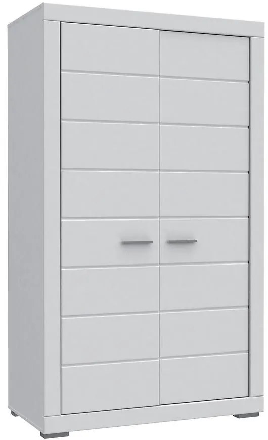 Skriňa Snow 2D SNWS82 biely mat