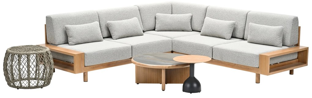 Hliníkový rohový nábytok MARQUIS