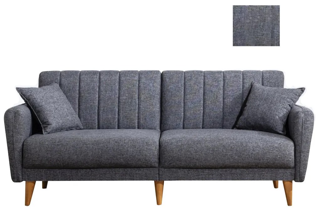Rozkladacia pohovka Aqua Dark Grey