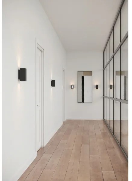 Nordlux - LED stmievateľné nástenné svietidlo CURTIZ 2xLED/4,5W/230V čierne