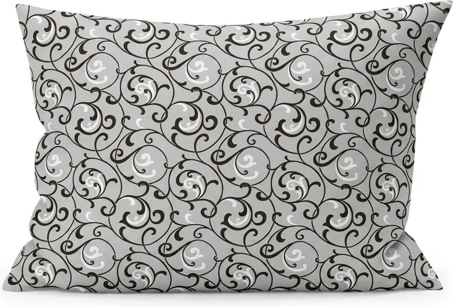 Polybavlnená obliečka na vankúš ORIENT POLY 50x70 cm, sivá
