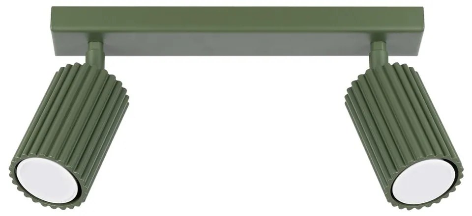 Zelené bodové svietidlo 6,5x30 cm Gleam – Sollux