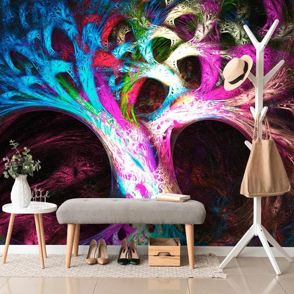 Samolepiaca tapeta tajomný abstraktný strom - 150x100