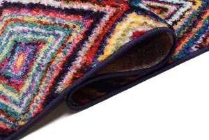 TA Koberec 0973A HNEDÁ D.TYRKYSOVÁ SALSA