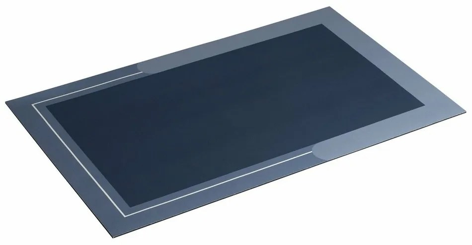 AQUALINE PCD012 kúpeľňová predložka 50 x 80 cm, modrá