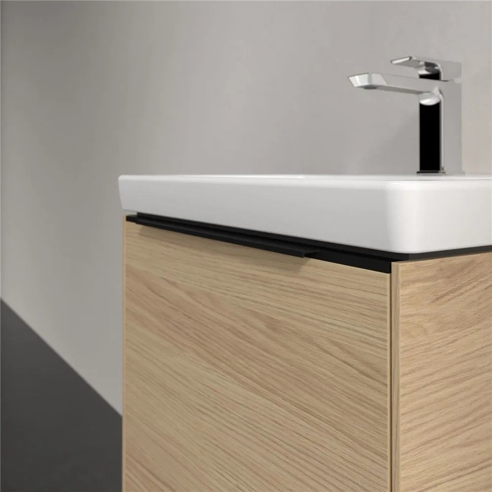 VILLEROY &amp; BOCH Subway 3.0 závesná skrinka pod umývadlo, 1 zásuvka, s LED osvetlením, 523 x 447,5 x 429 mm, Nordic Oak, C579L1VJ