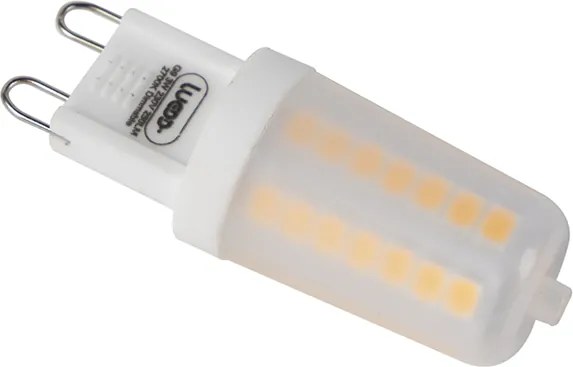 Sada 2 G9 stmievateľných LED žiaroviek 3W 280lm 2700K
