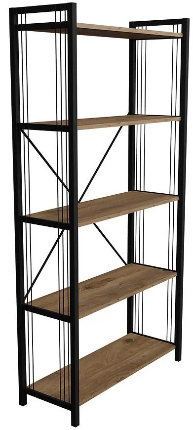 Regál FD-5LBSWR-001 prírodný