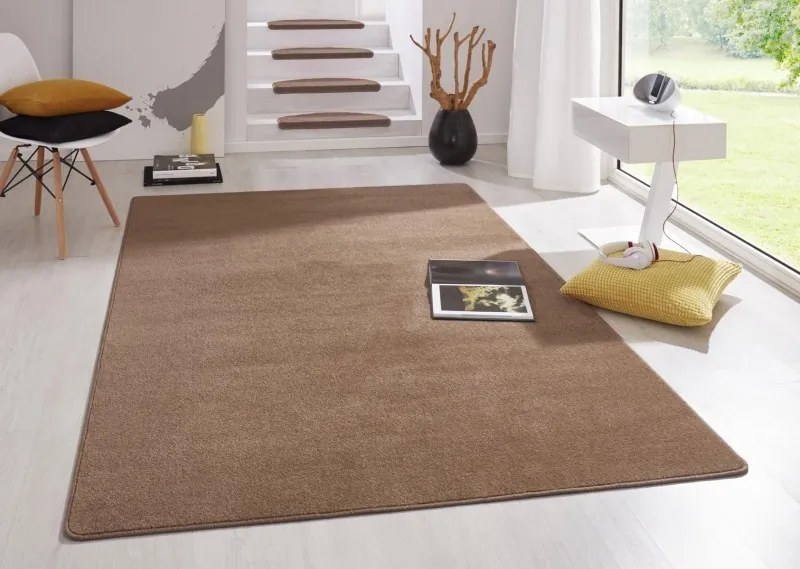 Hanse Home Collection koberce Kusový koberec Fancy 103008 Braun - hnedý - 80x150 cm