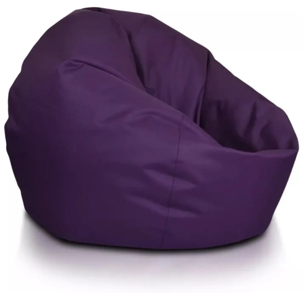 Lacný sedací vak Sakwa L – pohodlný vak pre deti aj dospelých, ľahko umývateľný polyester Farba: NC5 - fialová