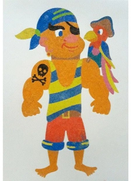 RvP - Kreatívna sada maľovanie pieskom - základná sada Pro chlapcov 3