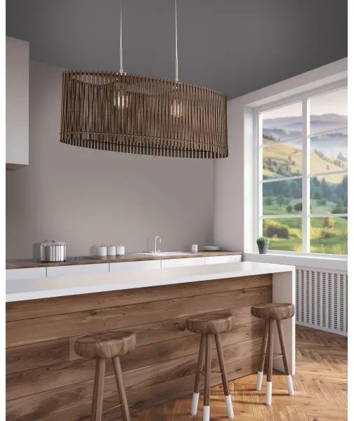 Eglo 96201 - Luster SENDERO 2xE27/60W/230V