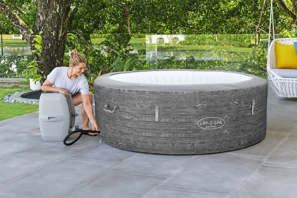 RAMIZ Vírivka Lay-Z-Spa Budapest Jacuzzi BESTWAY - 60179